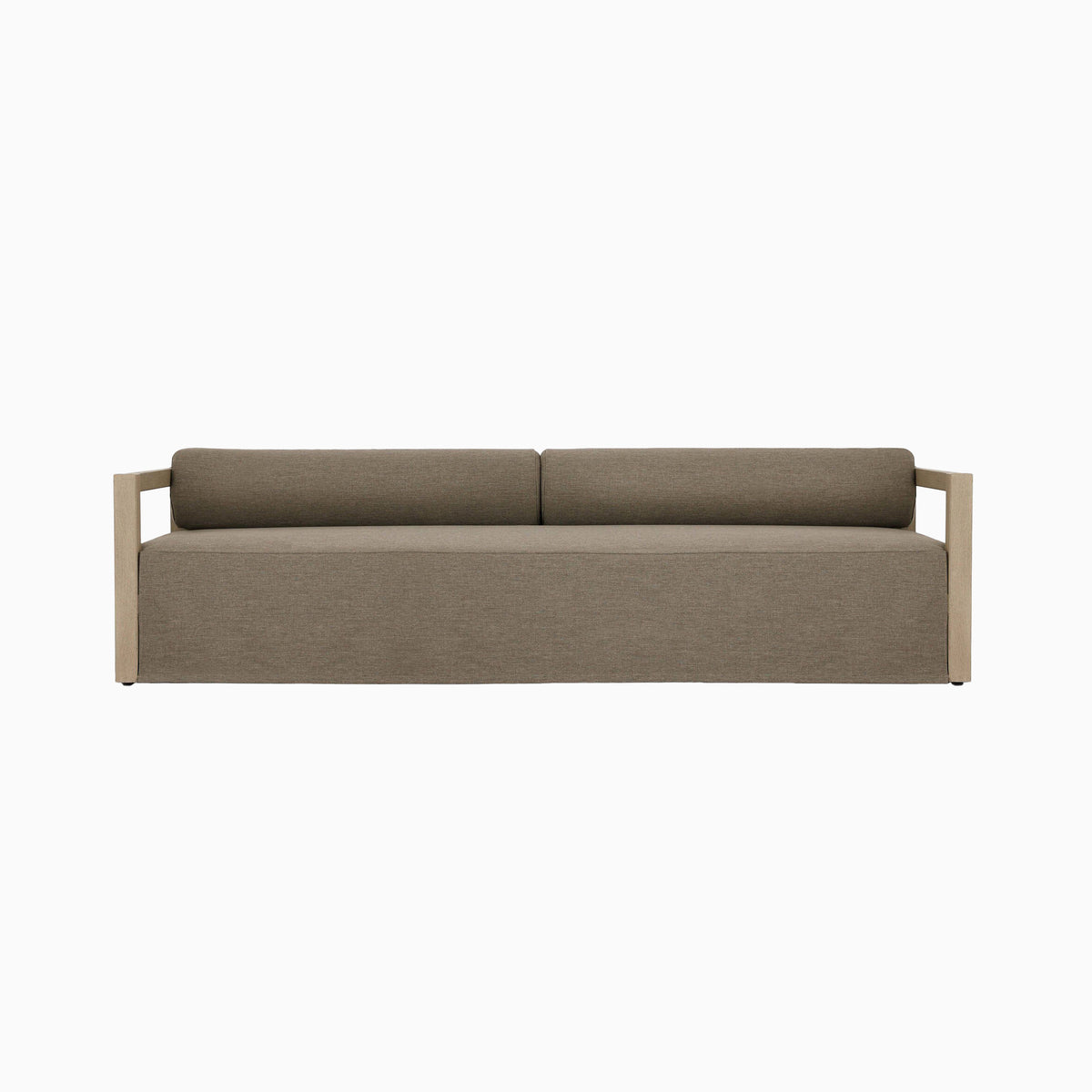 Riverton Outdoor Sofa in Alessi Fawn, 106"