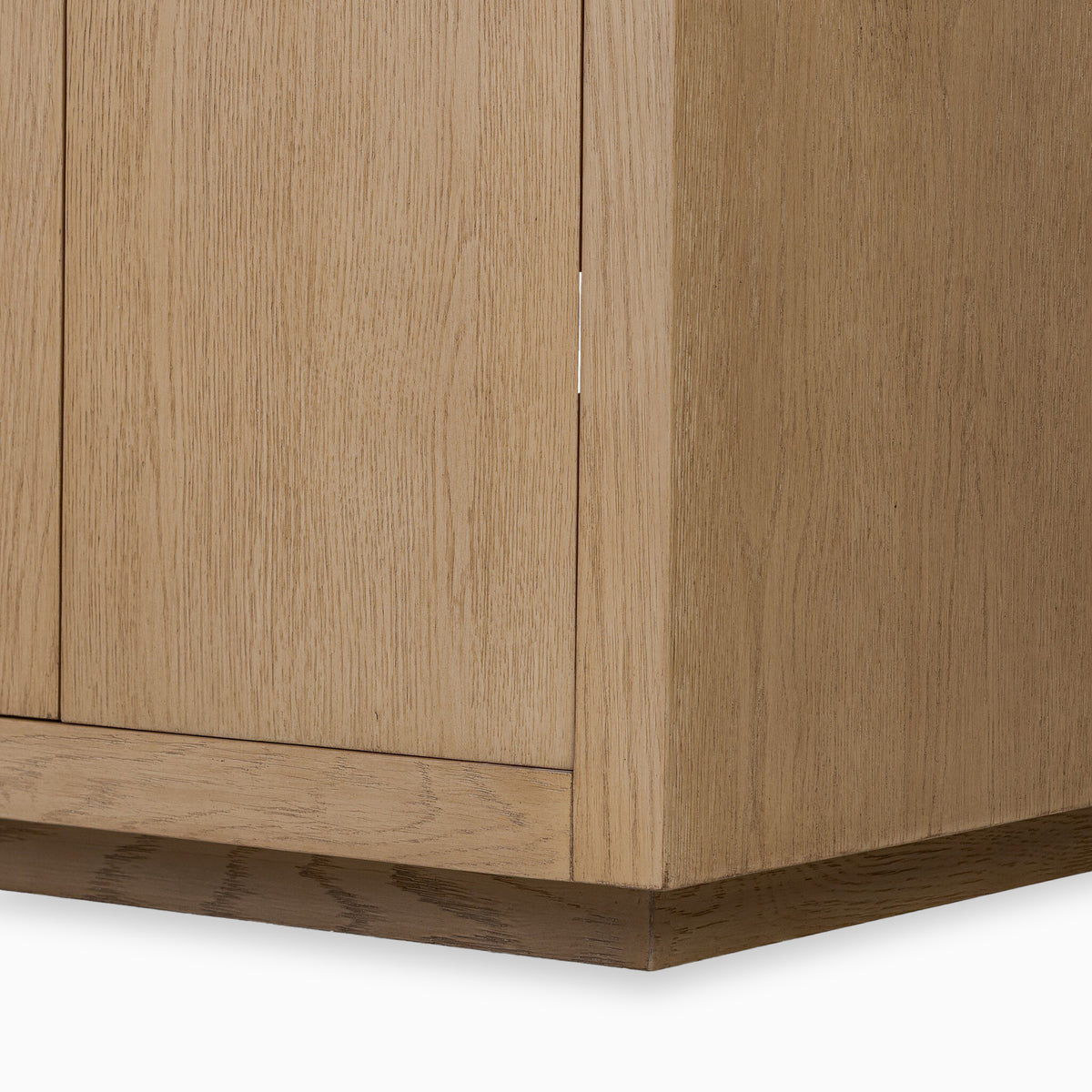 Alisa 72" Double Vanity in Satin Light Wash Oak Veneer with Carrara Marble Top