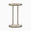 Pendleton End Table in Fossil Marble