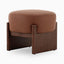 Amira Accent Stool in Maestro Cigar