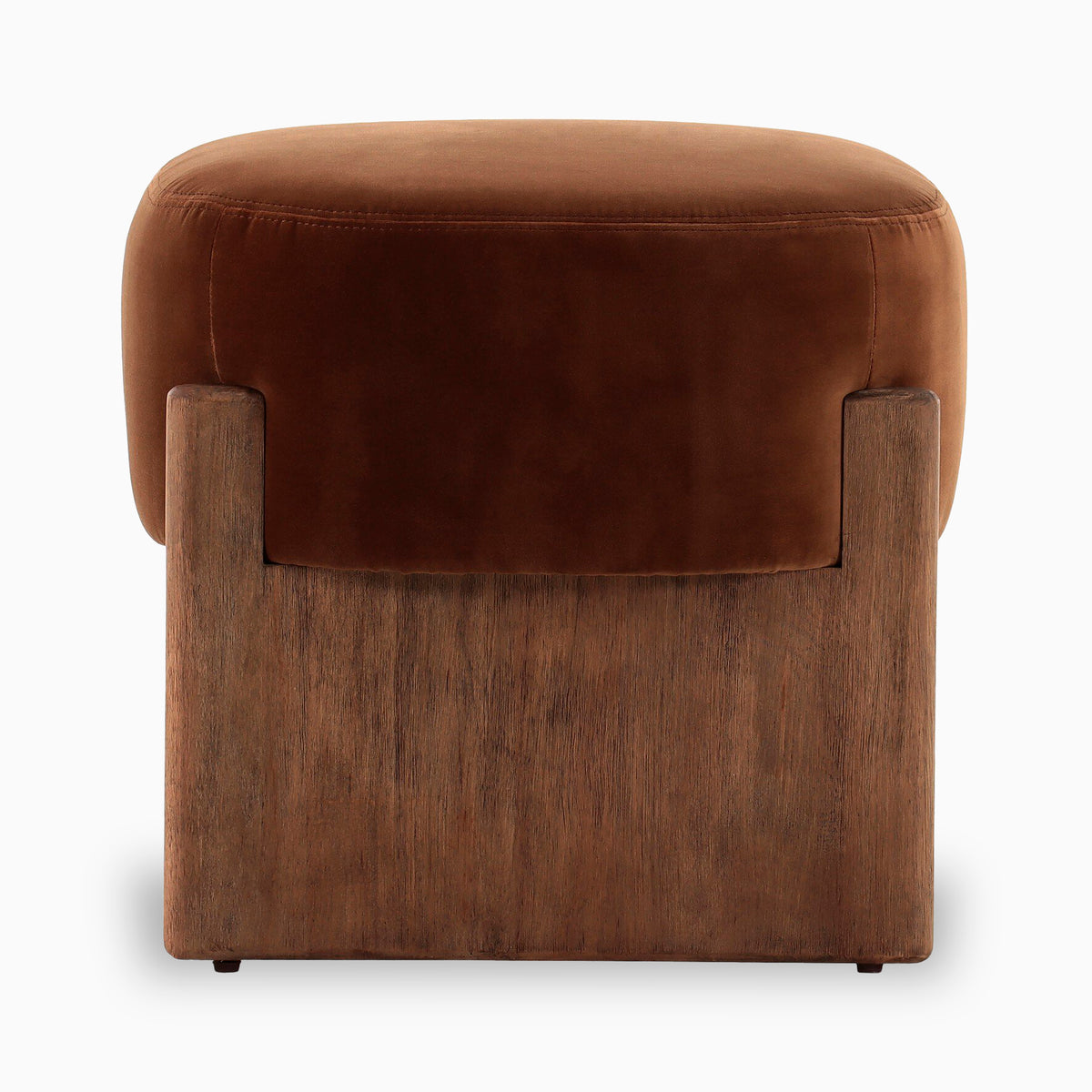 Amira Accent Stool in Surrey Ochre