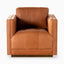 Landry Swivel Chair in Palermo Cognac