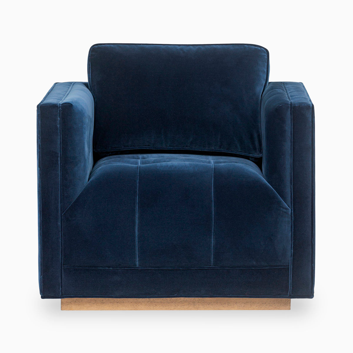 Landry Swivel Chair in Surrey Midnight