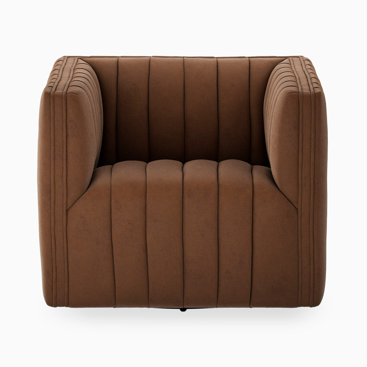 Mercer Swivel Chair in Maestro Cigar