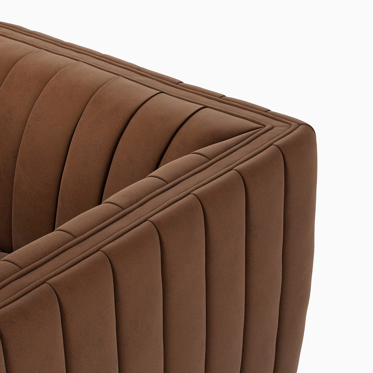Mercer Swivel Chair in Maestro Cigar
