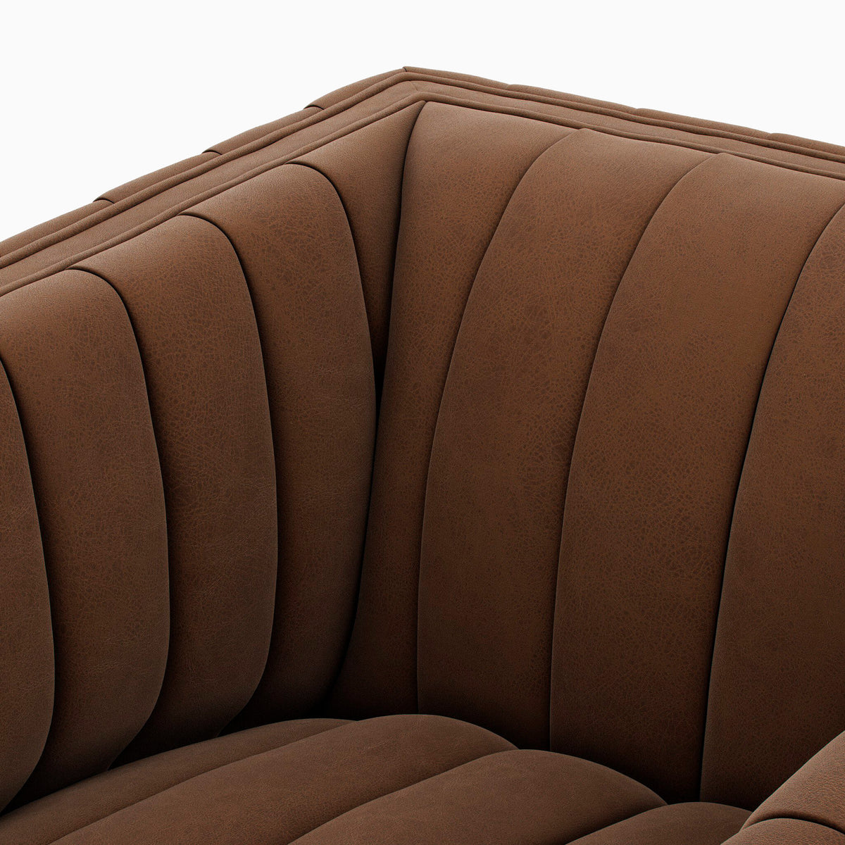 Mercer Swivel Chair in Maestro Cigar