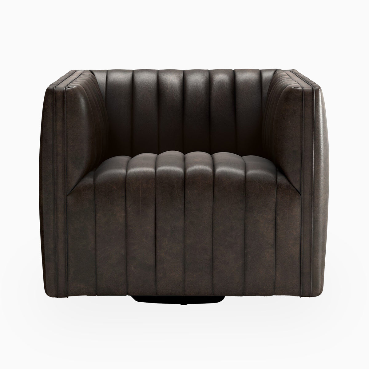Mercer Swivel Chair in Deacon Wolf