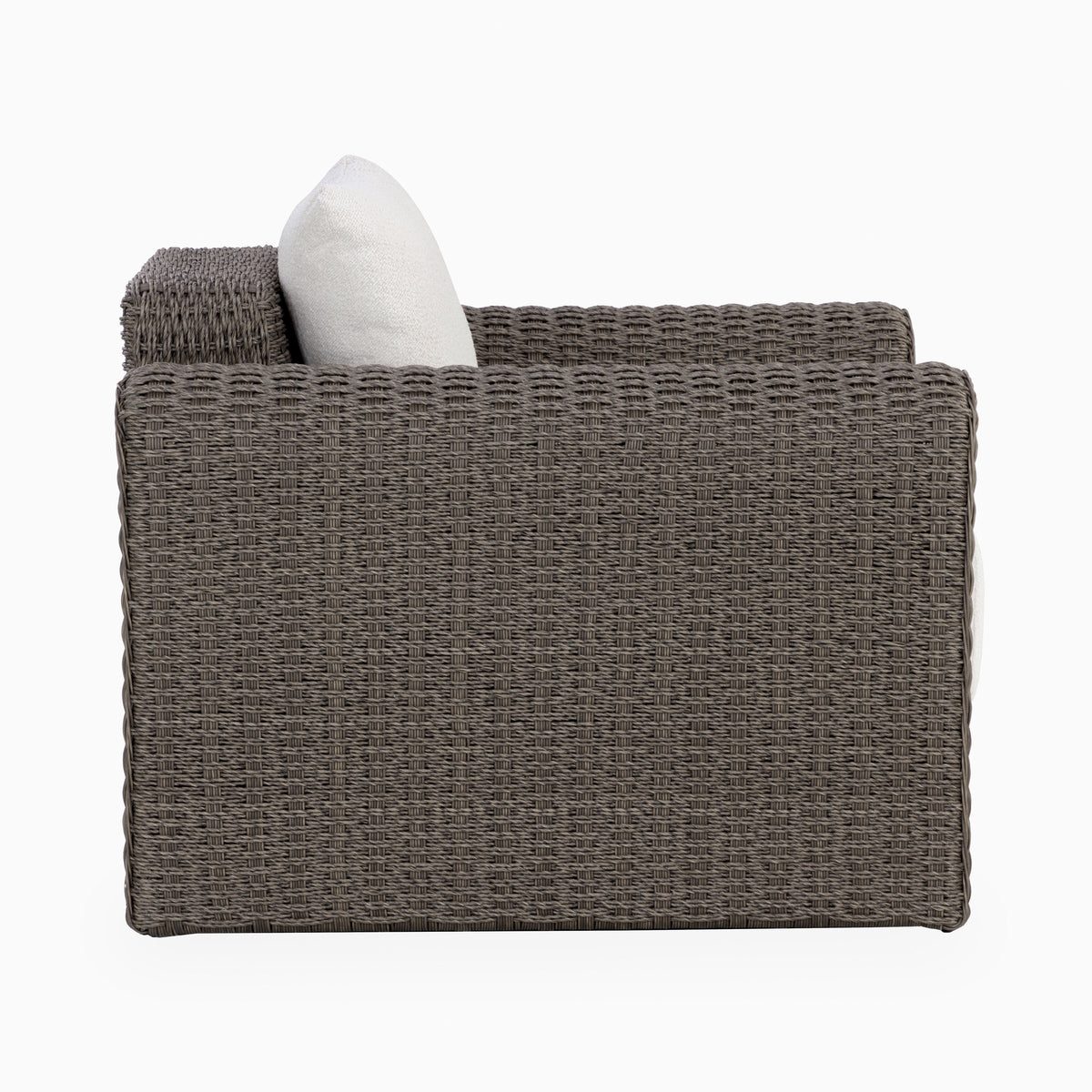 Maelle Outdoor Lounge Chair in Grey