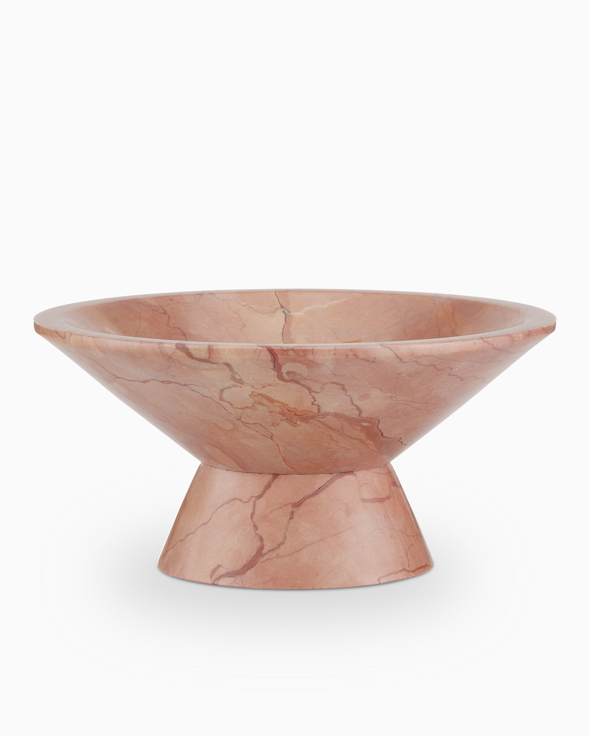 Denwick Rosa Marble Large Bowl