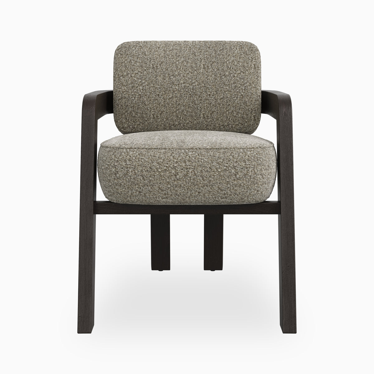 Armand Dining Chair in Mocha/Mushroom