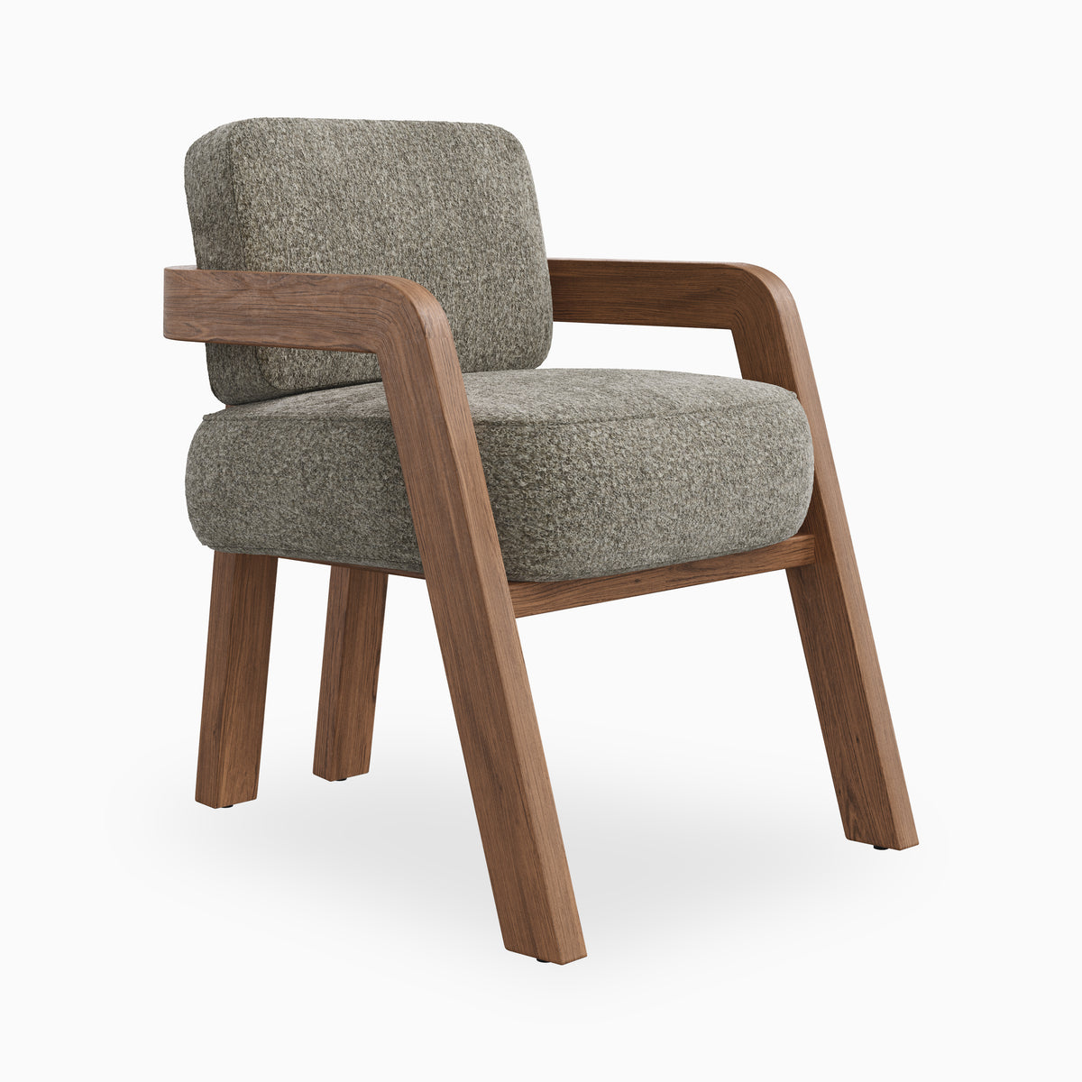 Armand Dining Chair in Matte/Mushroom