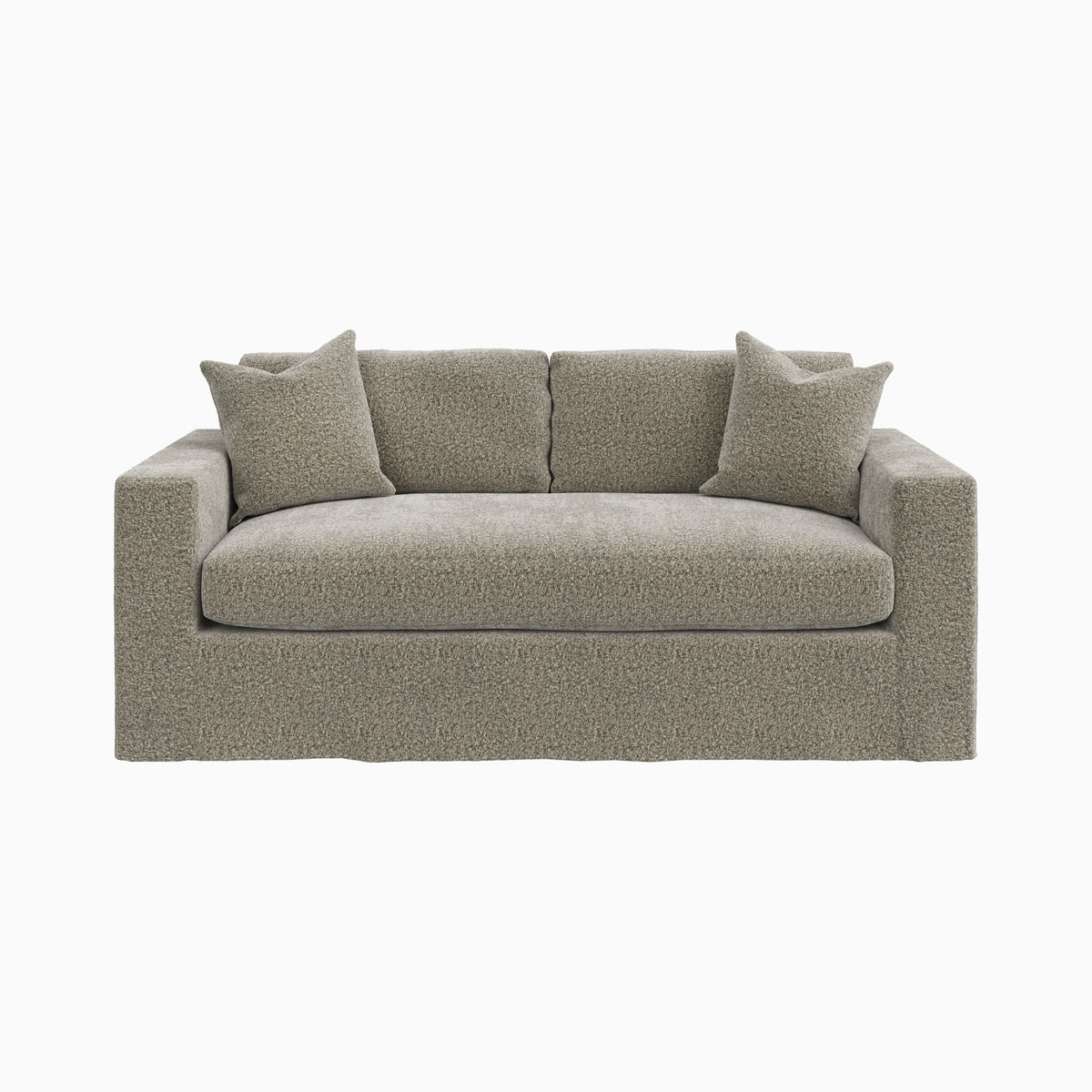 Aleric Loveseat in Mushroom, 72"