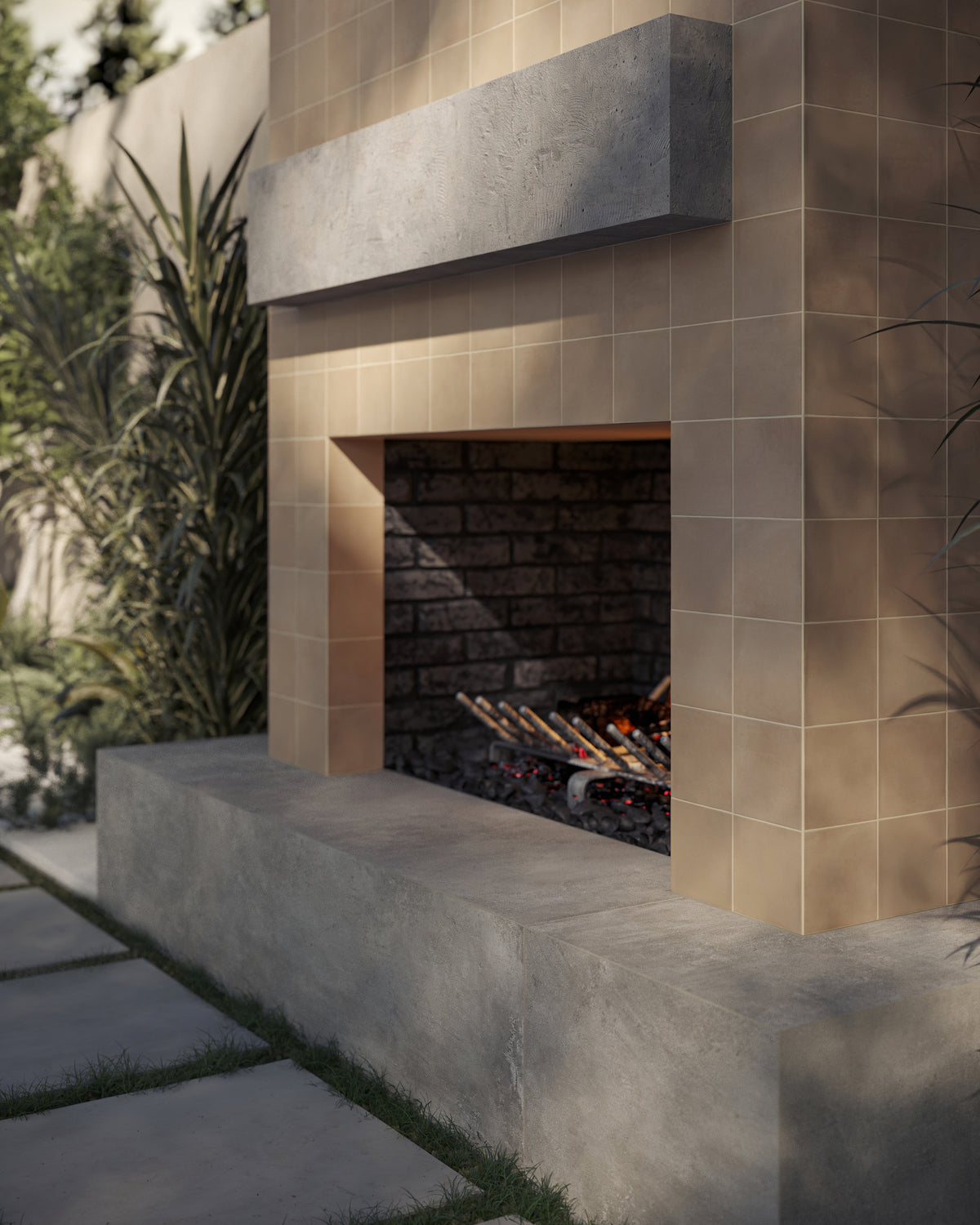 Karina 5.5 x 5.5 Matte Porcelain Tile in Cotto