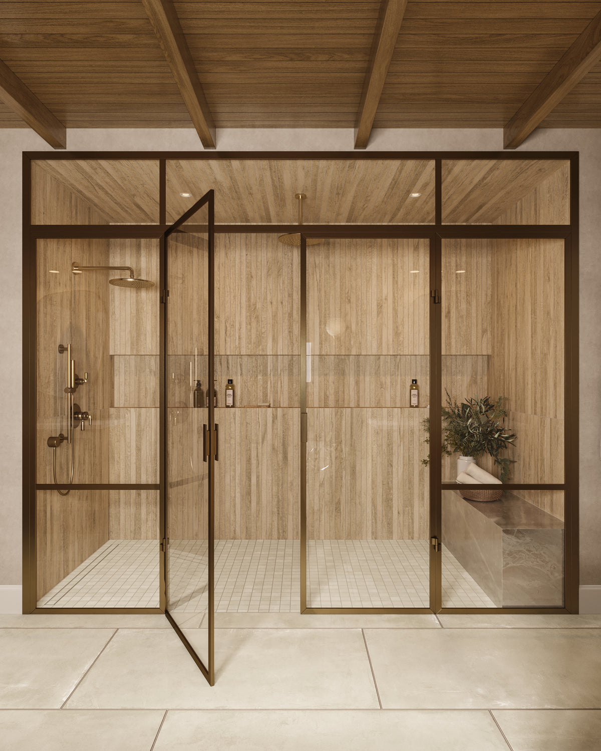 Elliot 24 x 48 Matte Porcelain Tile in White