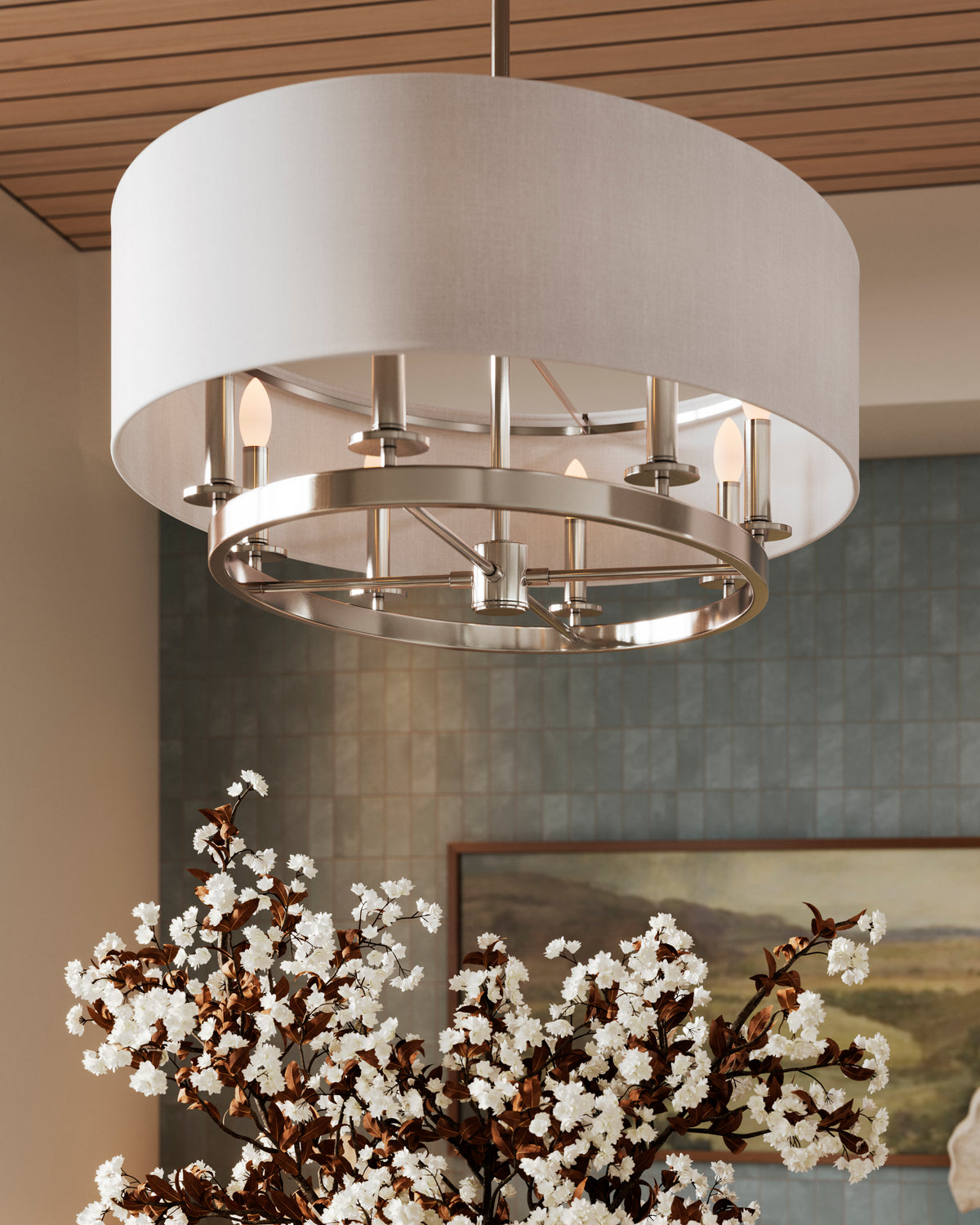 Reece Lighting In Polished Nickel