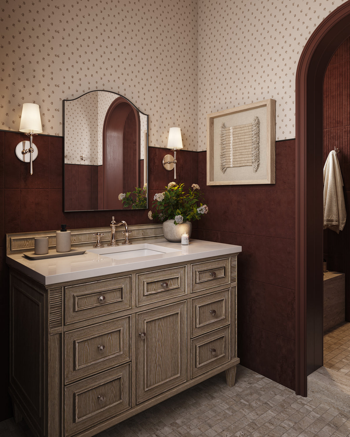 Marlow 2 x 2 Matte Porcelain Mosaic Tile in Silver