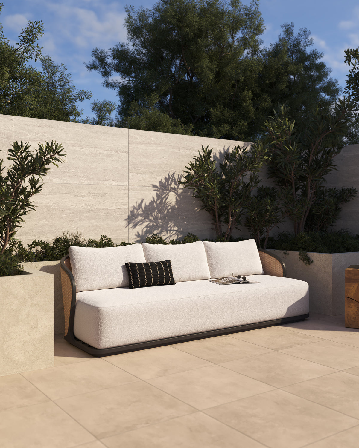 Vesper 24 x 24 Grip Porcelain 2cm Paver Tile in Warm