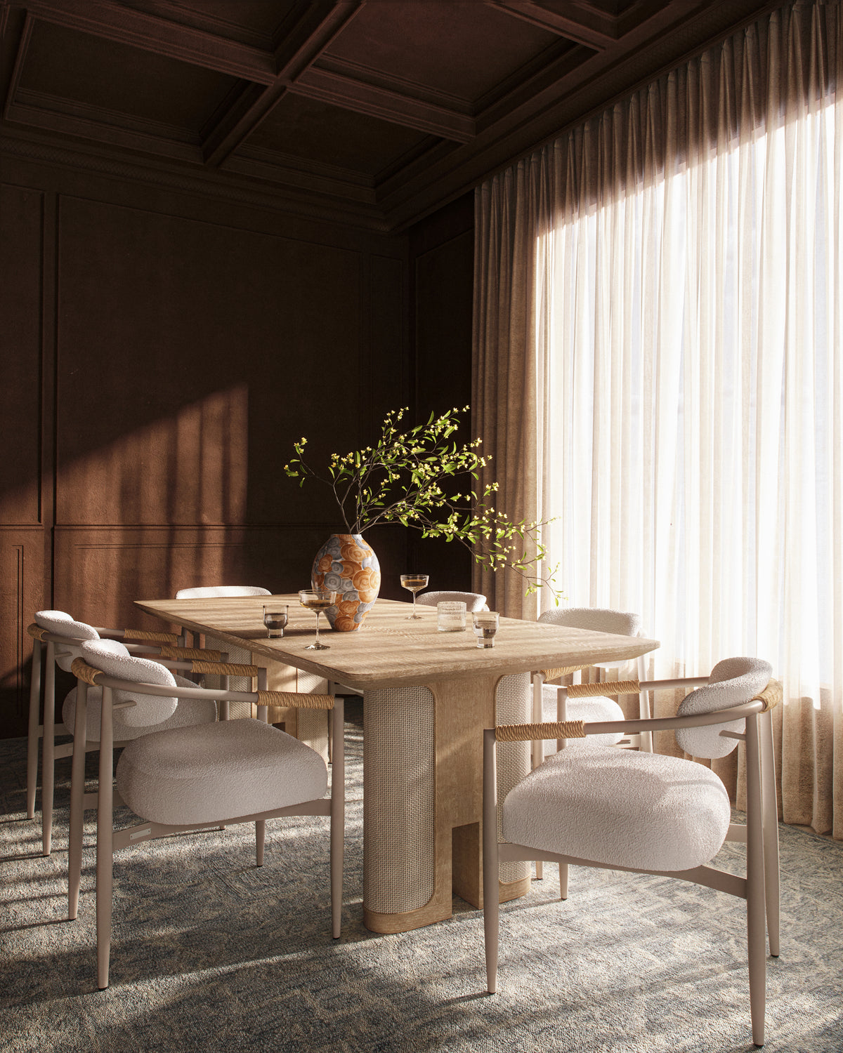 Orvane Dining Table, 84" x 40"