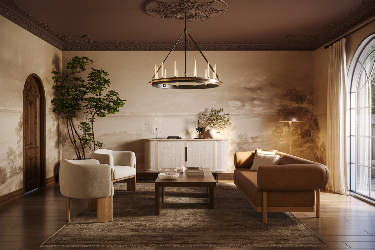 Hillrise Mural Wallpaper, 312" x 132"