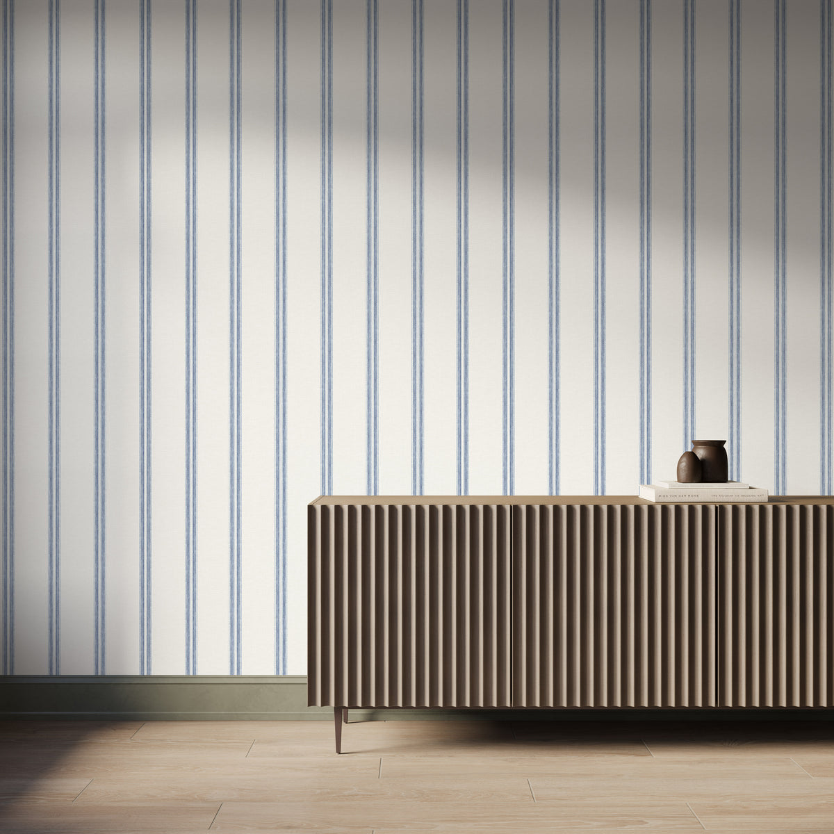 Ravelle Wallpaper in Navy