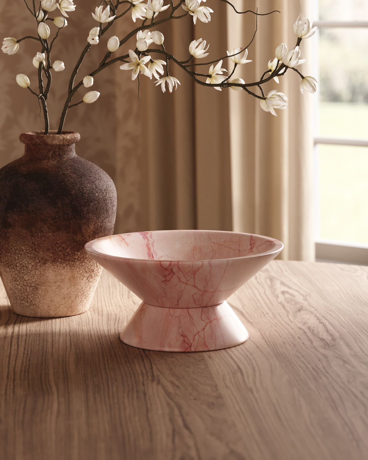 Denwick Rosa Marble Small Bowl
